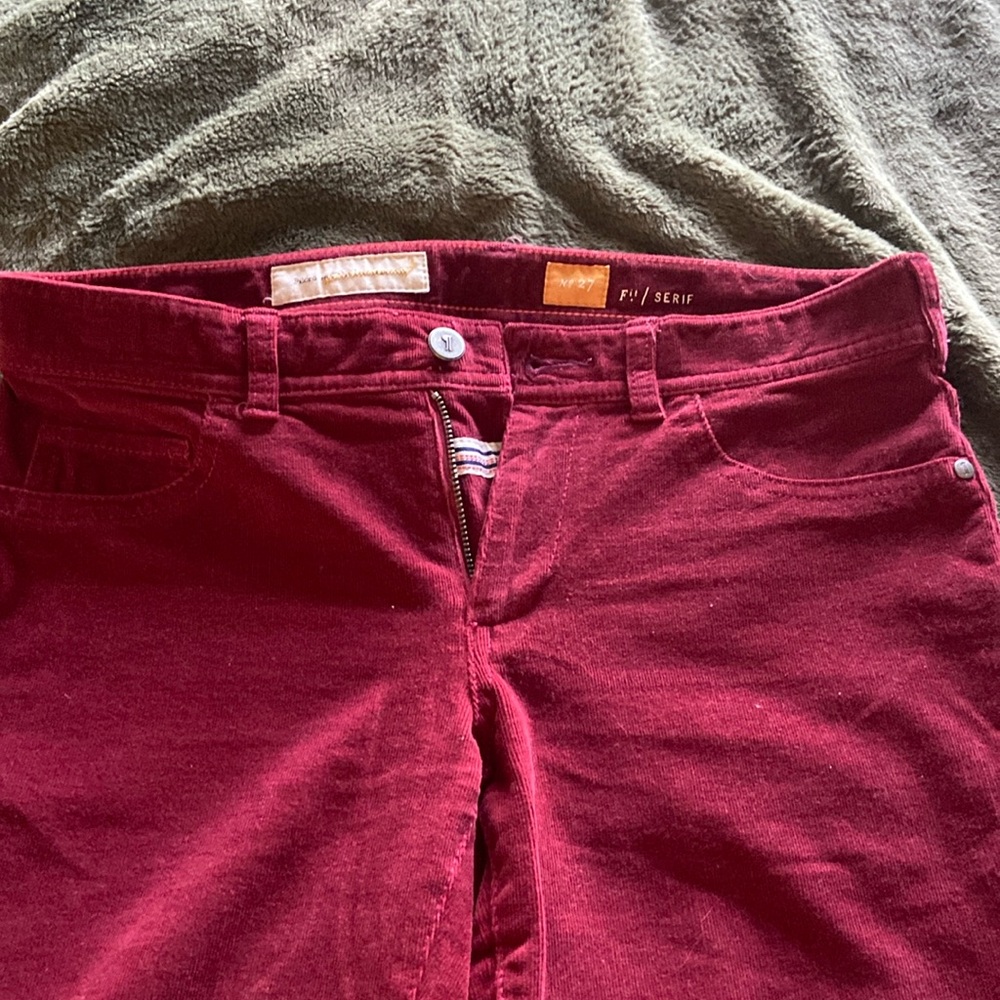 Pilcro and the letterpress vintage corduroy size 27